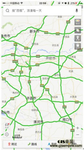 百度地图实时路况服务覆盖全国