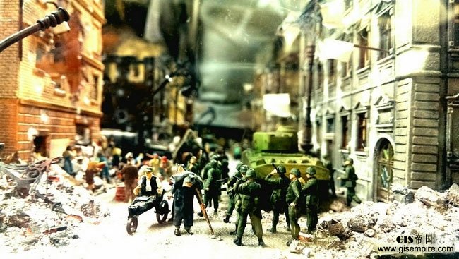 城会玩 Google街景用微型相机拍了一个微缩世界