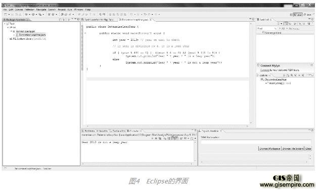 图4 Eclipse的界面